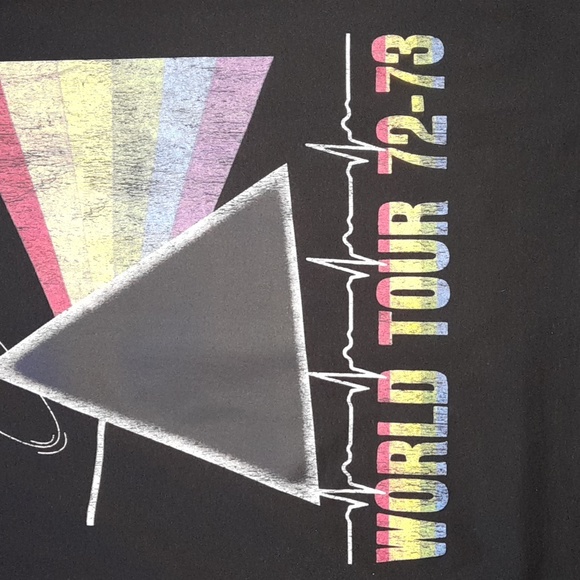 PINK FLOYD WORLD TOUR TEE .BLACK - Picture 2 of 5